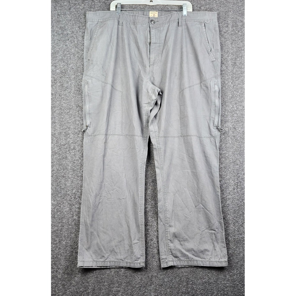 RedHead Utility Canvas‎ Pants Mens 48x30 Gray Straight Leg Workwear 612RHF1